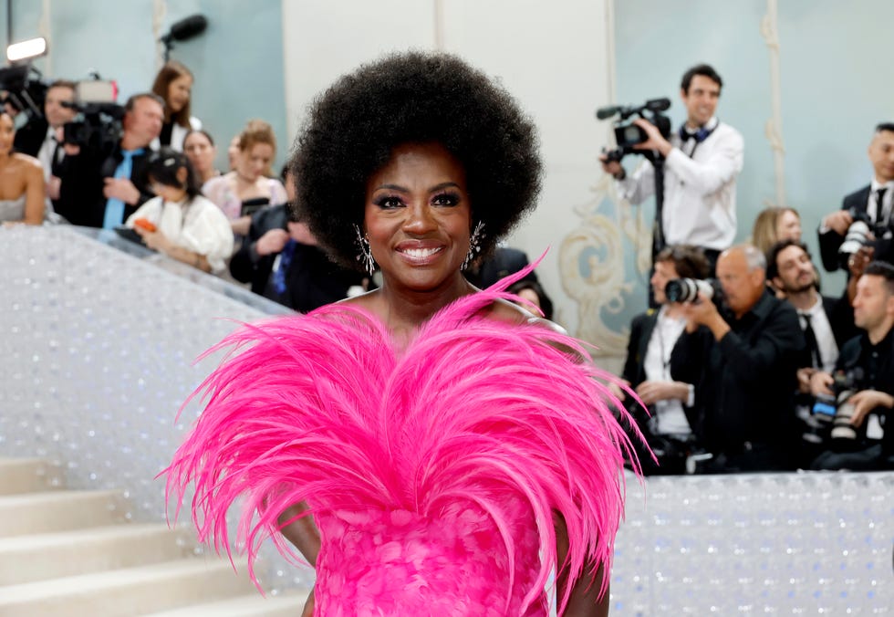 Viola Davis wears pink gown to the Met Gala