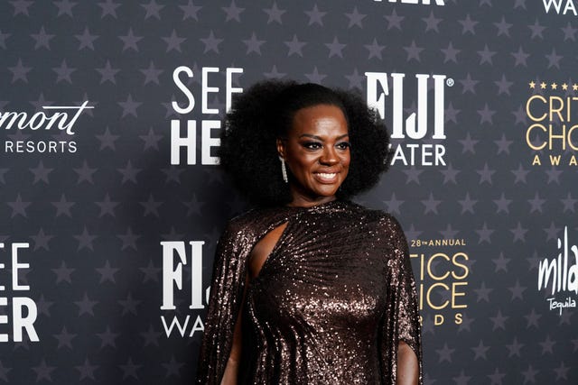 viola davis sequin gown critics choice