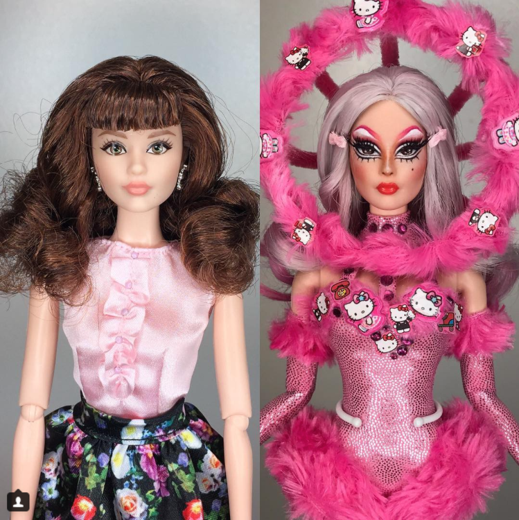 This Artist's RuPaul's Drag Race Queen Barbie Dolls Are Flawless