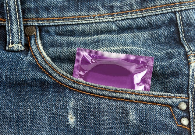 violet condom