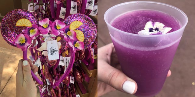 Purple, Food, Drink, Smoothie, Grape juice, Health shake, Plant, Milkshake, Flower, 