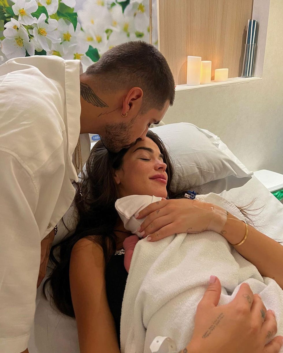fabio y violeta da a luz a gala
