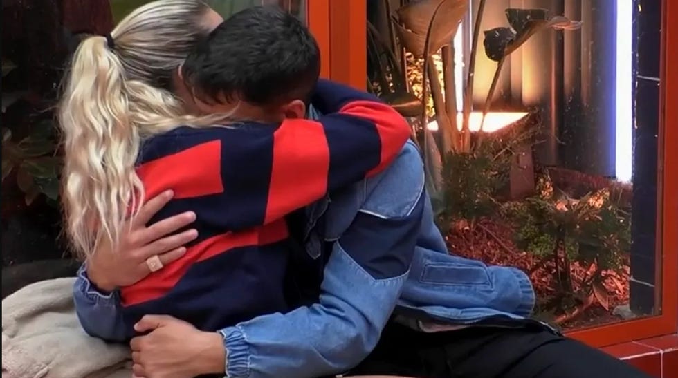edi y violeta rompen en gran hermano