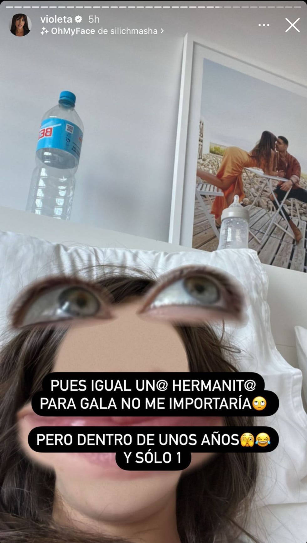 la influencer no descarta ser mamá de nuevo