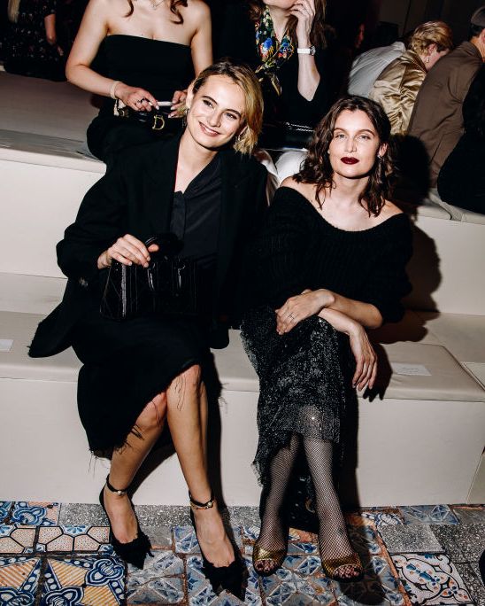 dior pre fall 2024 show front row