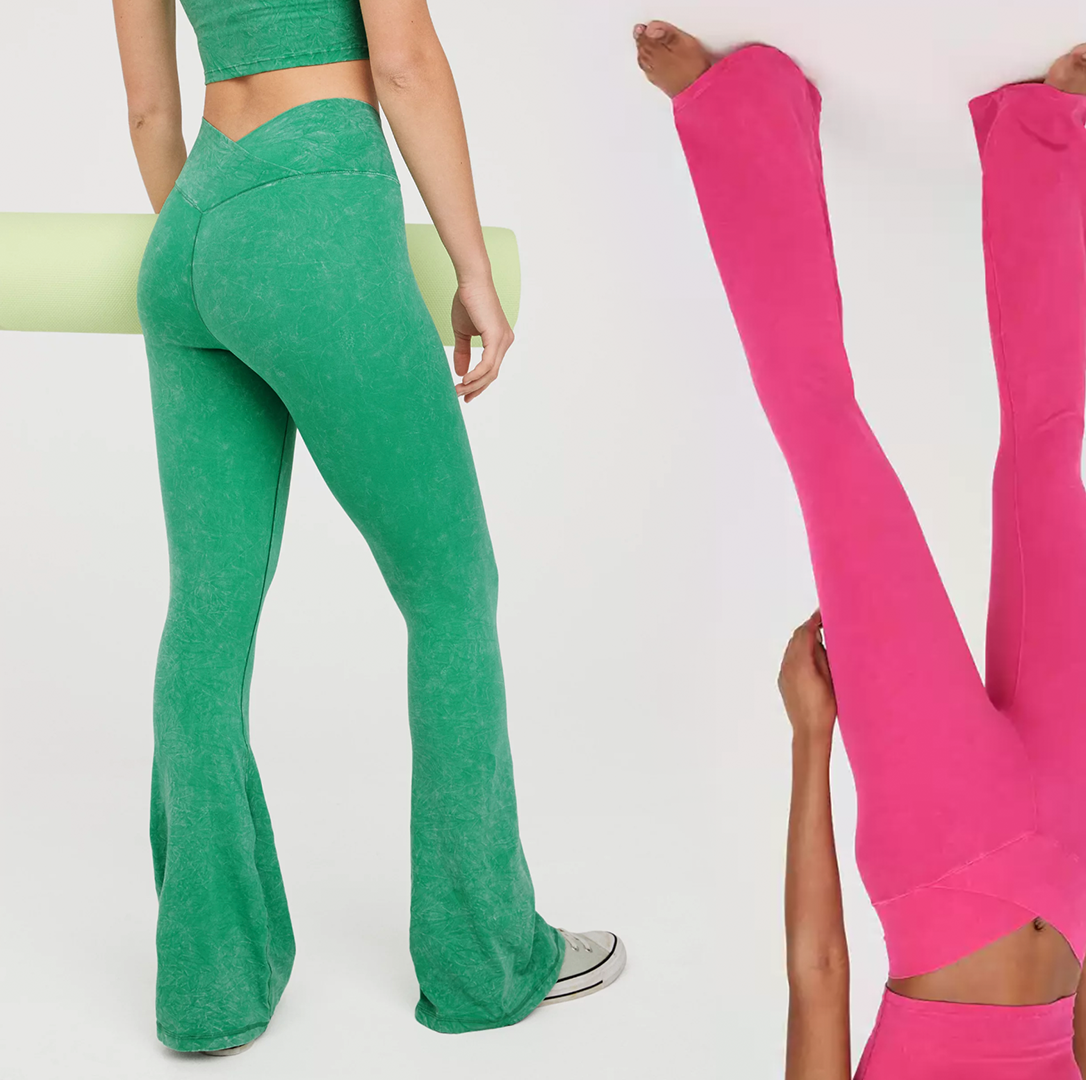 PSA: Aerie Just Released an Even Better Version of Its Viral TikTok Crossover Leggings