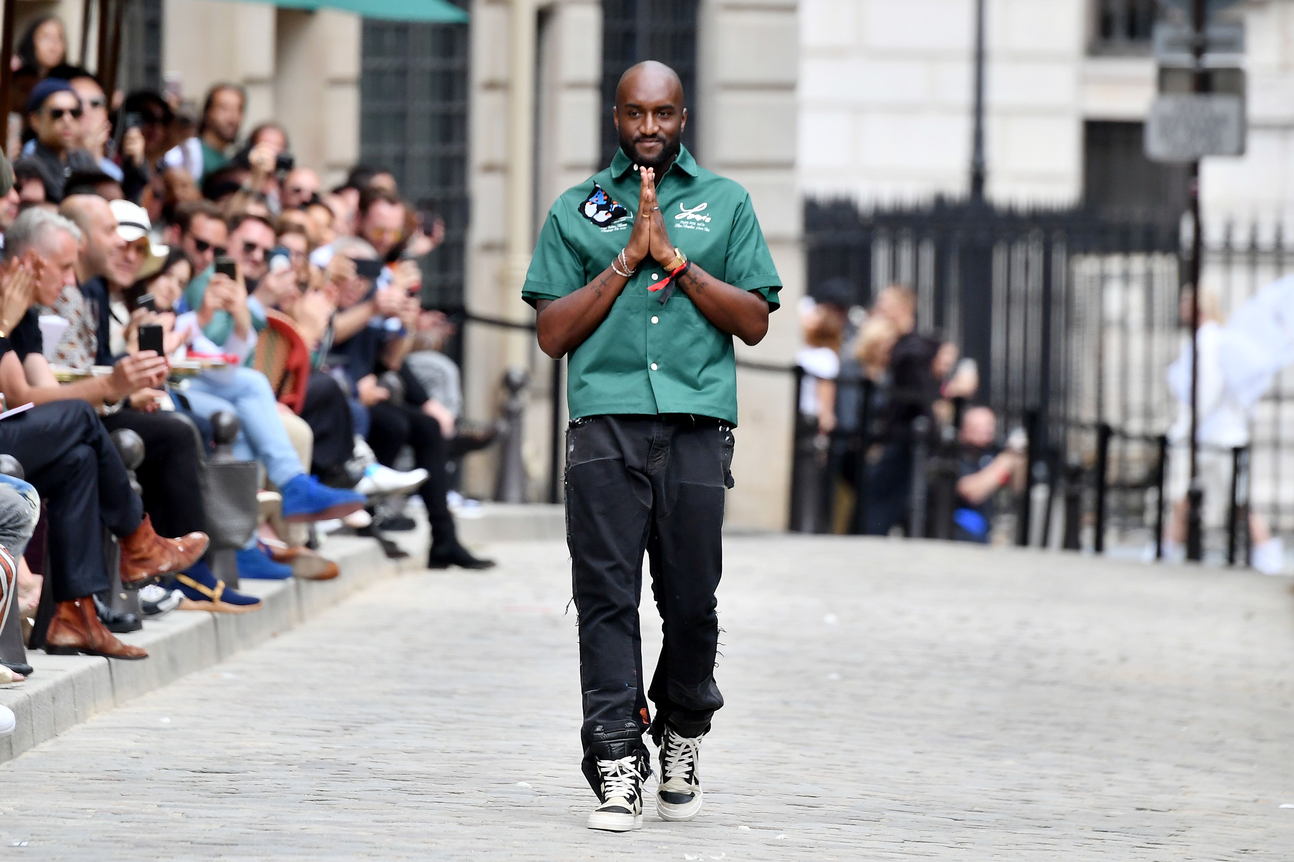 Virgil Abloh's final bow was a resplendent cultural moment draped
