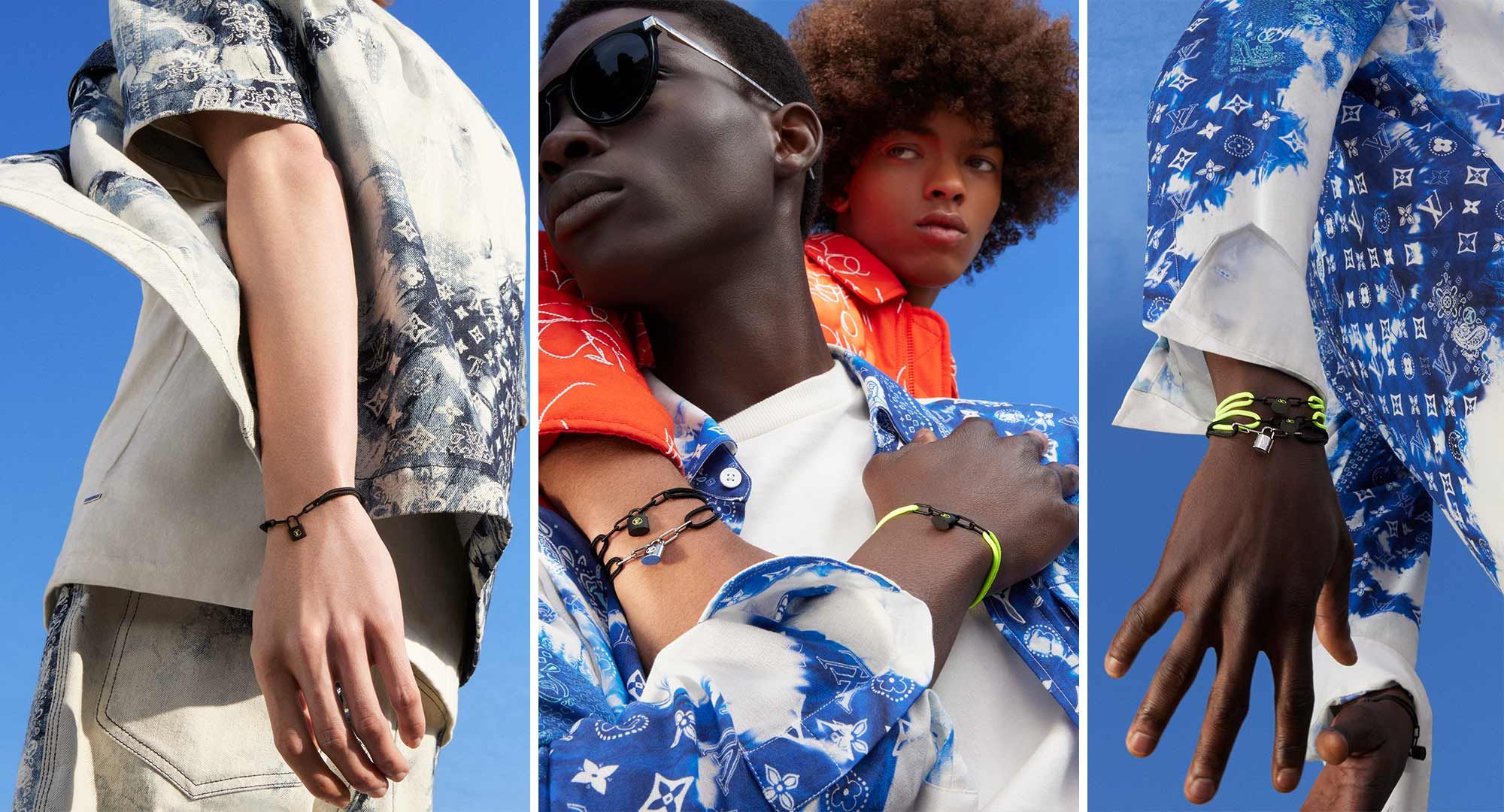 Las mejores ofertas en Pulseras de Moda Azul Louis Vuitton