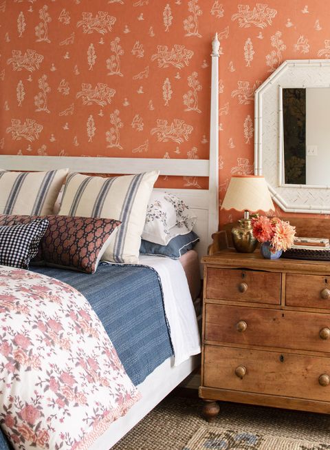 virginia mountain cottage bedroom