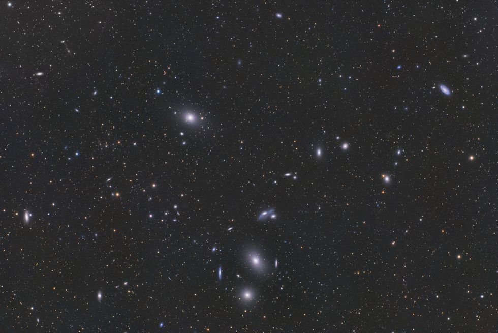 virgo galaxies cluster