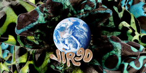 the word virgo under a globe