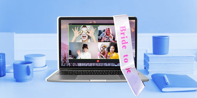 11 Virtual Bridal Shower or Bachelorette Party Ideas - How to Throw a Zoom  Bridal Shower