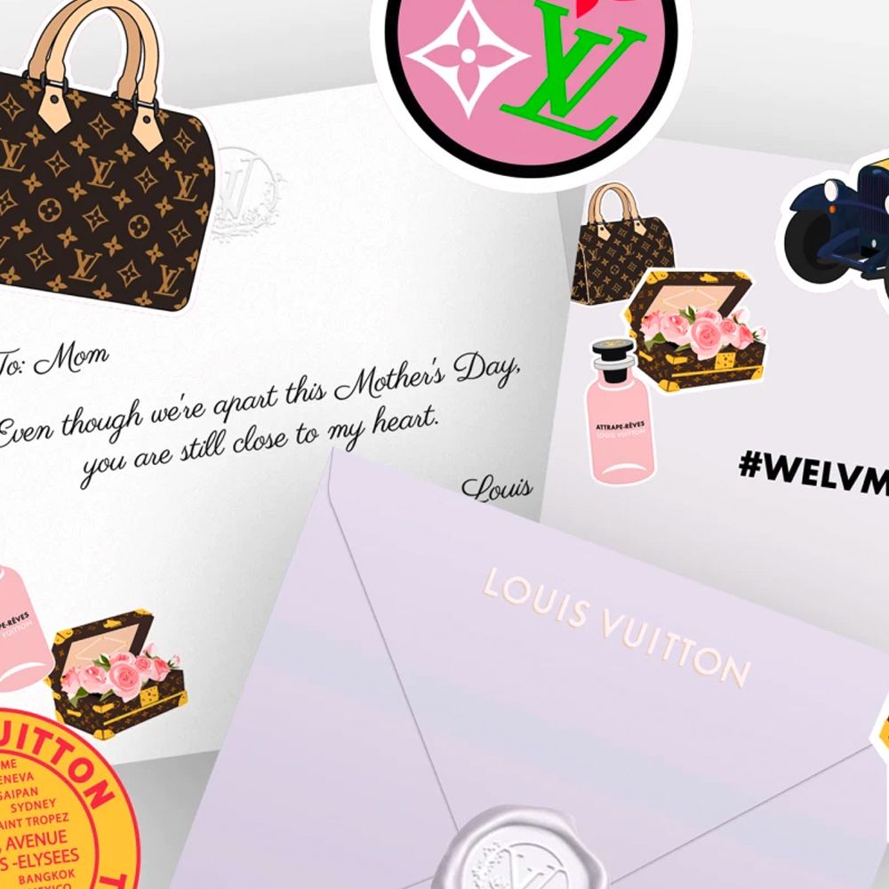 Louis Vuitton's Mother's Day e-card will sweeten mom's inbox