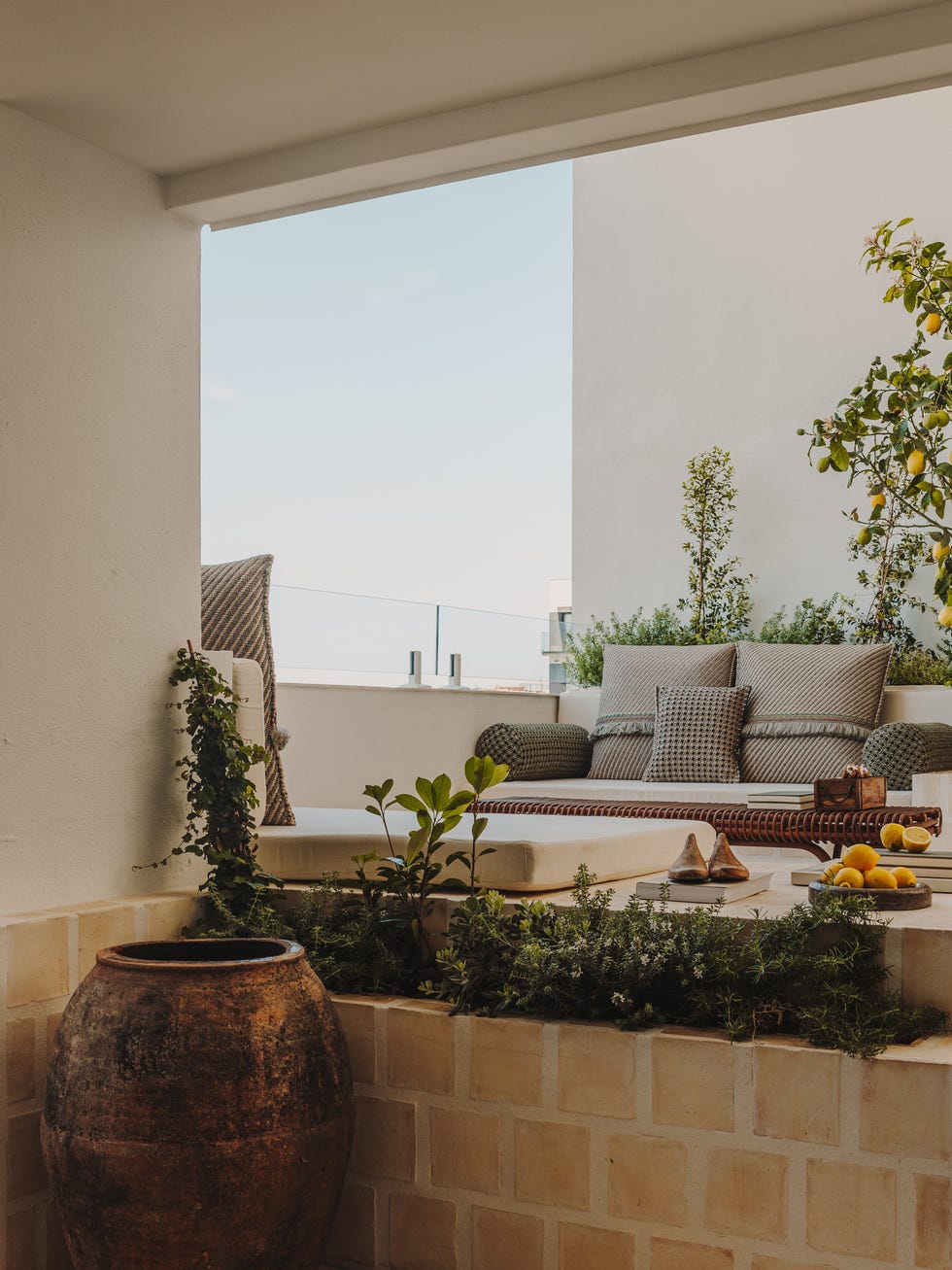 una terraza que parece una casa valencia