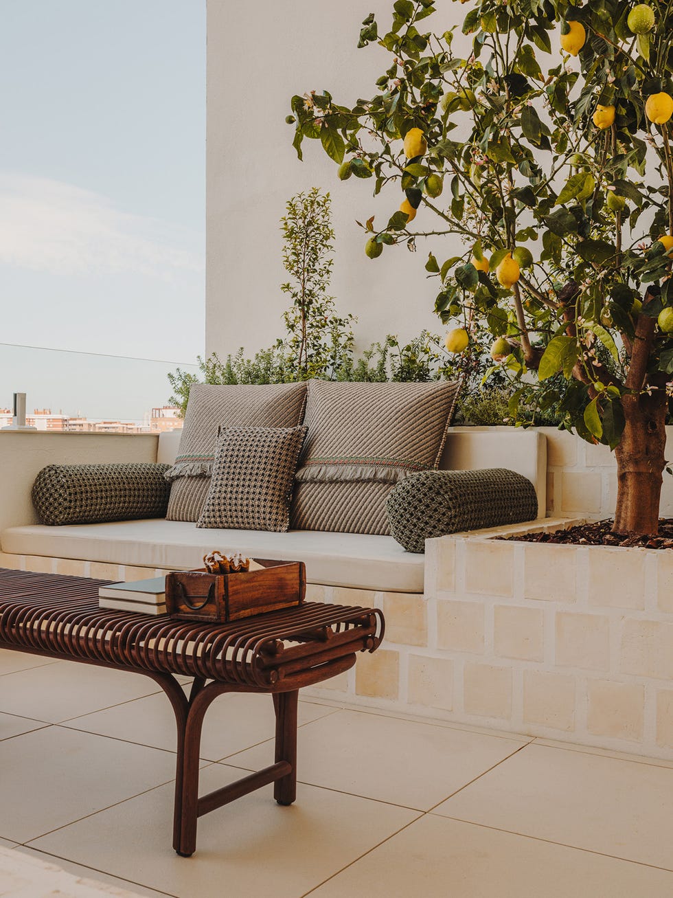 terraza valencia estilo rustico tres alturas