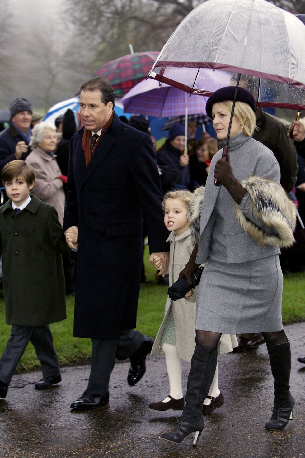Royals Attend Christmas Day Service At Sandringham
