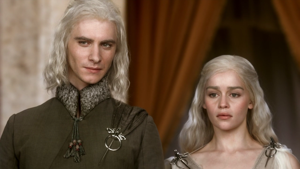 viserys and daenerys in game of thrones