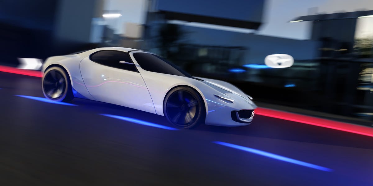 Is This Cool Concept with Butterfly Doors the Next Mazda Miata?