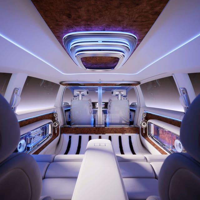 Mercedes-Benz Vision V luxury van concept