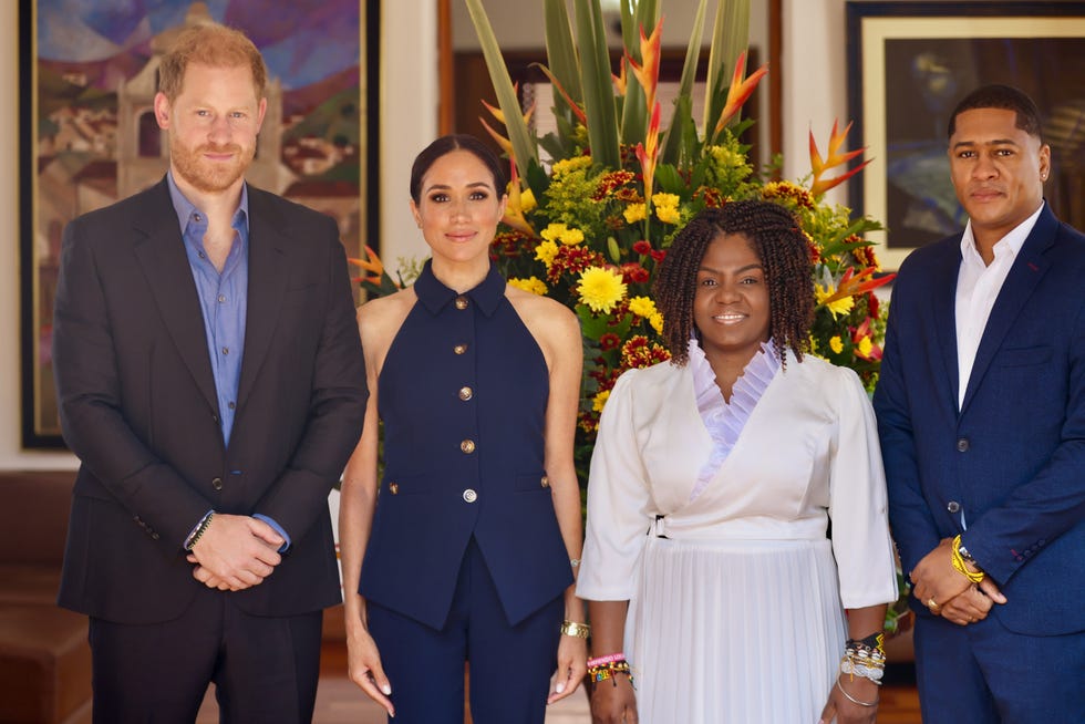 Meghan and Harry in Colombia