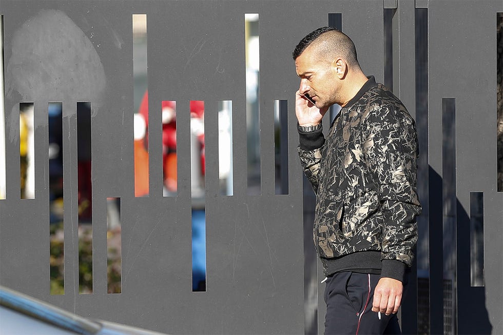 Visitas al hospital a Jorge Javier Vázquez tras sufrir un ictus
