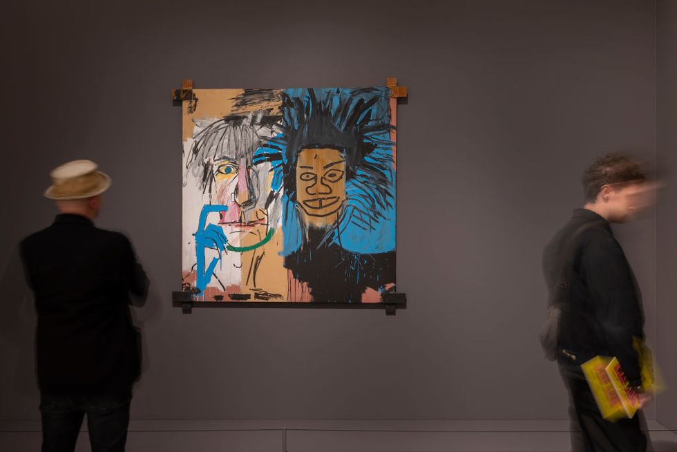 Warhol and Basquiat's legendary collaboration takes centre stage in Paris  exhibition