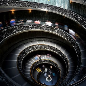 vatican museum stairs