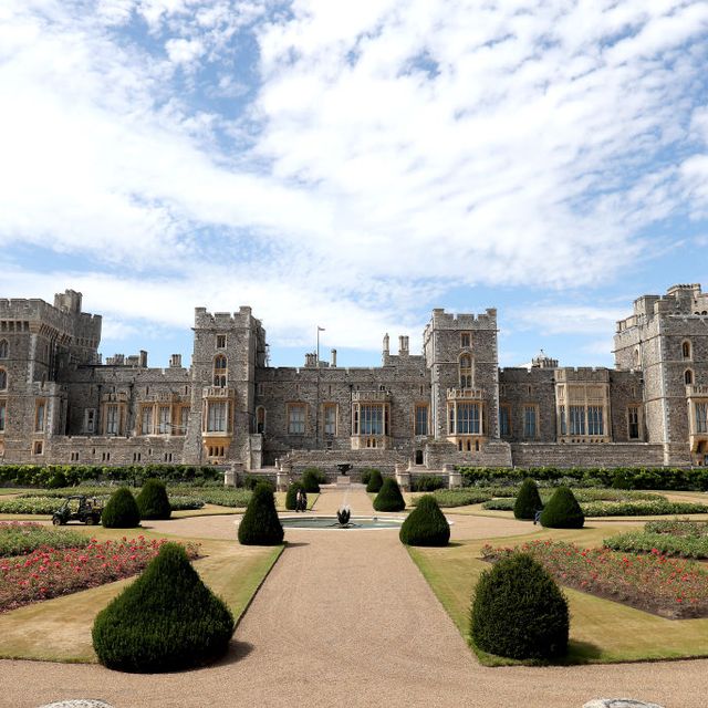 windsor castle's east terrace garden opens to the public  photocall