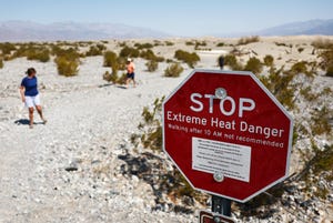 death valley nears record highs as california continues to swelter under heat wave