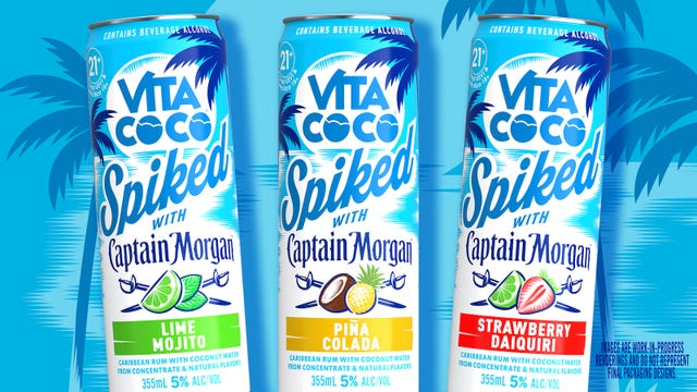 vita coco spiked captain morgan
