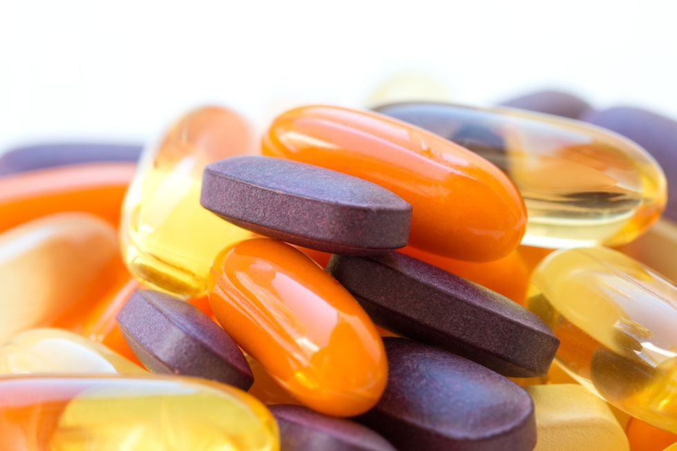 vitamins and healthy supplements