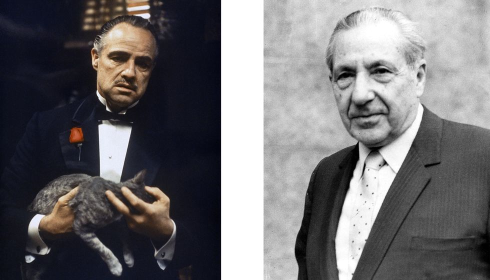 Vito Corleone Frank Costello