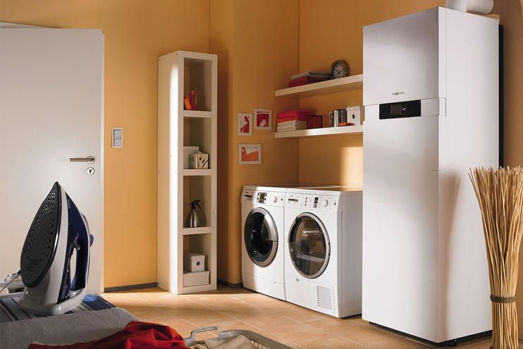 Washing machine, Major appliance, Laundry room, Room, Laundry, Clothes dryer, Property, Home appliance, Furniture, Shelf, 