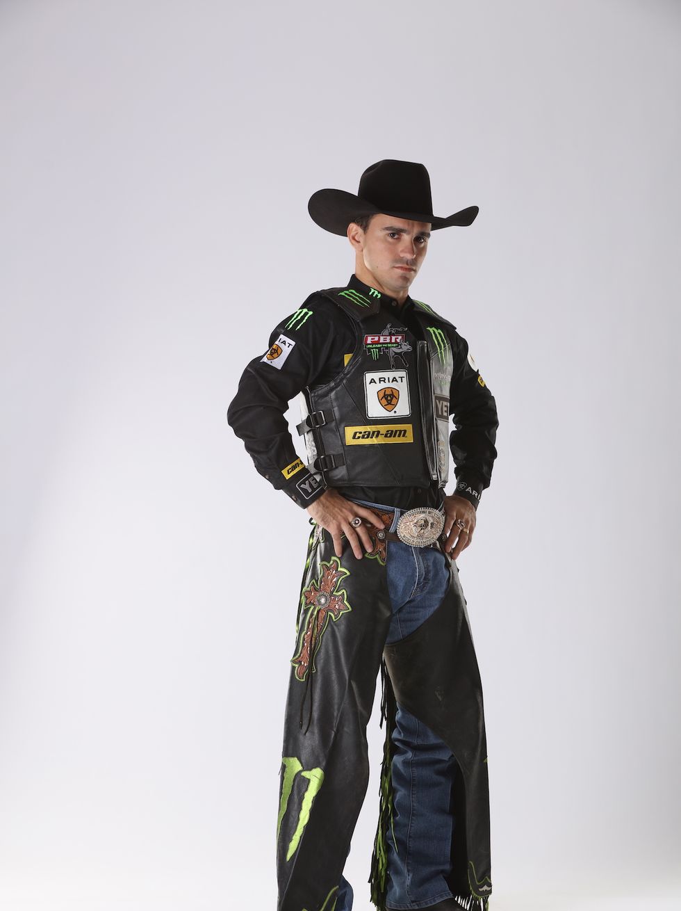 jose vitor leme during the 2022 studio shoot at the sacramento unleash the beast pbr photo by andy watson  bull stock media