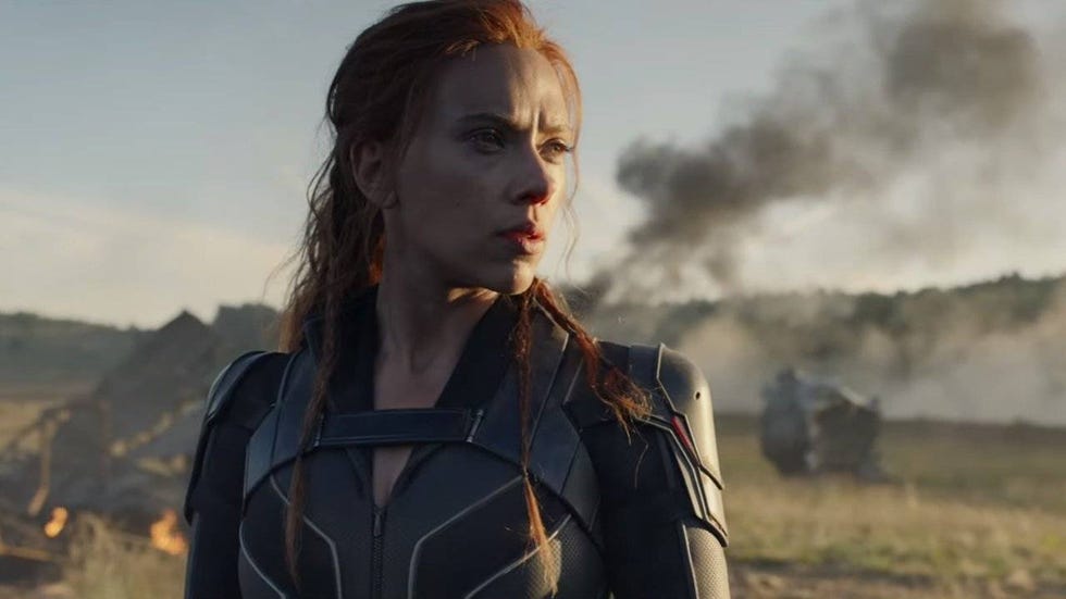 scarlett johansson como viuda negra