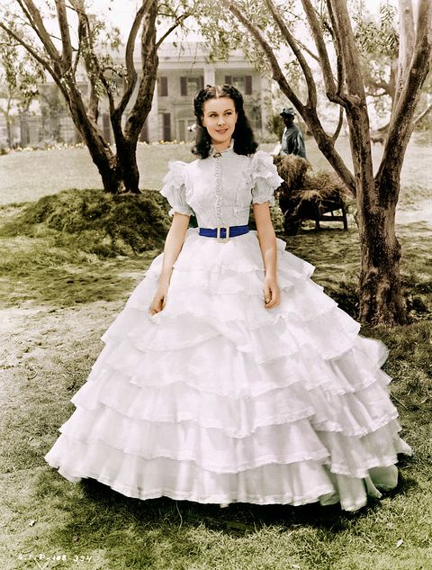 vivien leigh, full length "gone with the wind"