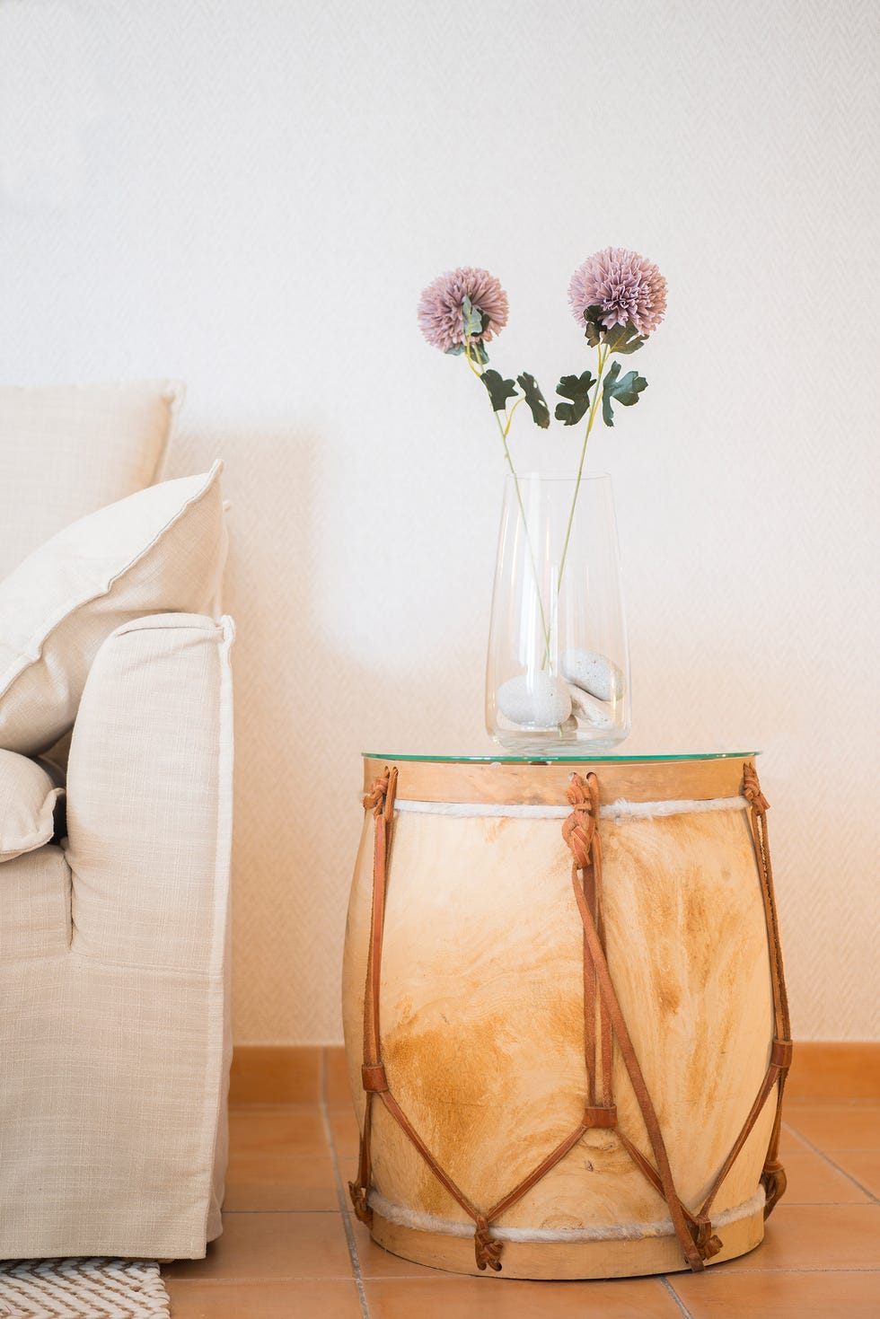 mesa auxiliar de madera