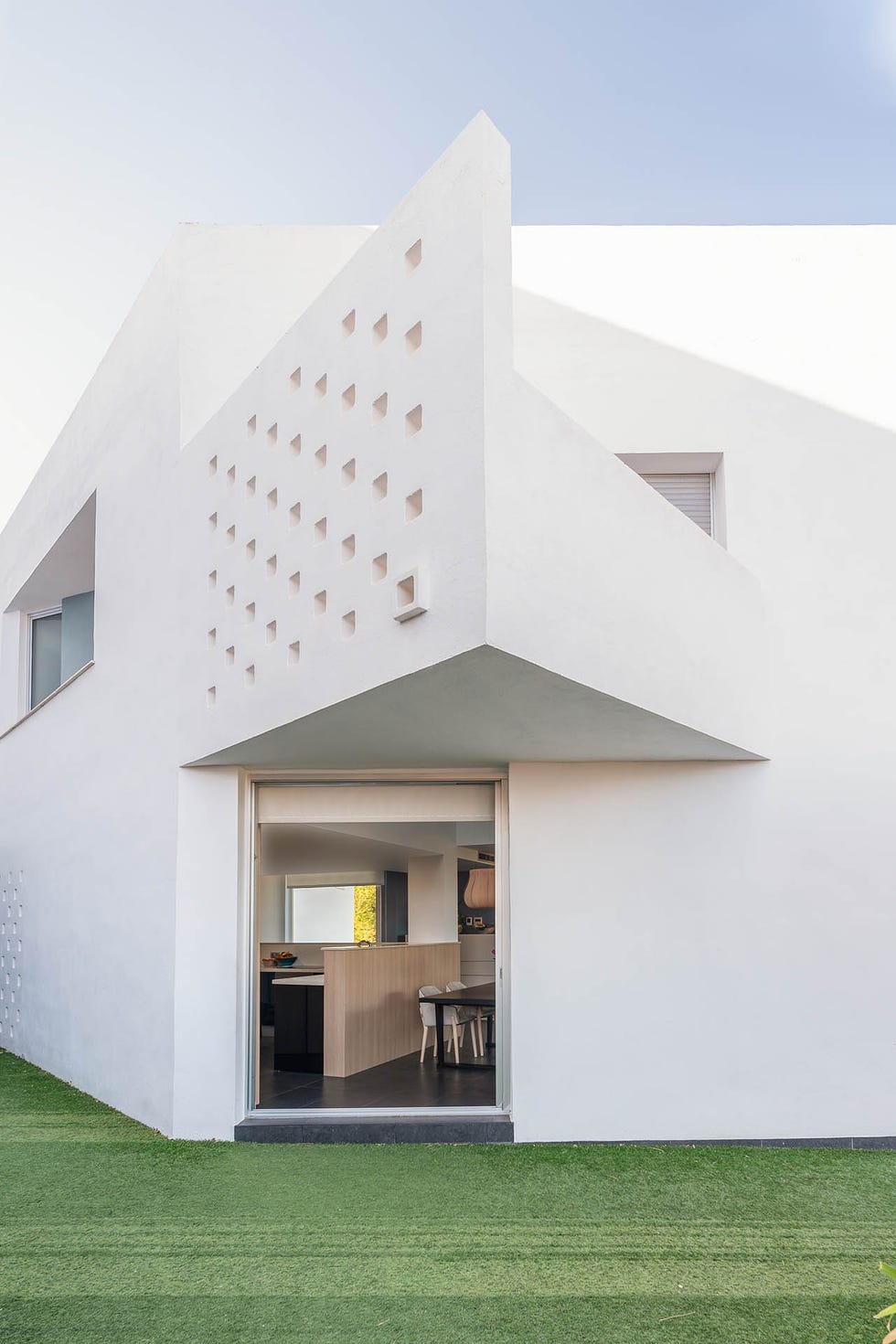 fachada de la casa