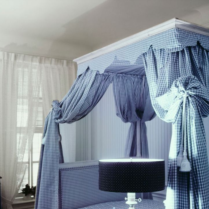 bedroom in the apartment of roslyn rosier, vogue