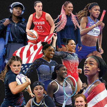 collage of female athletes in various sports collage of female athletes in various sports