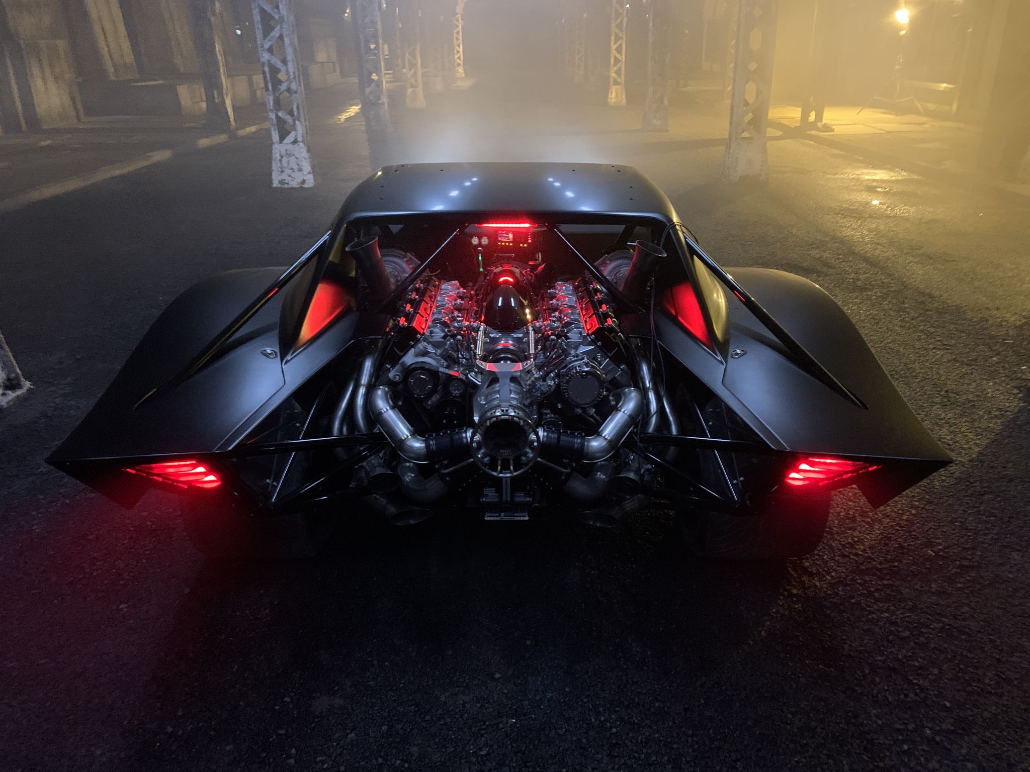 bat car rear