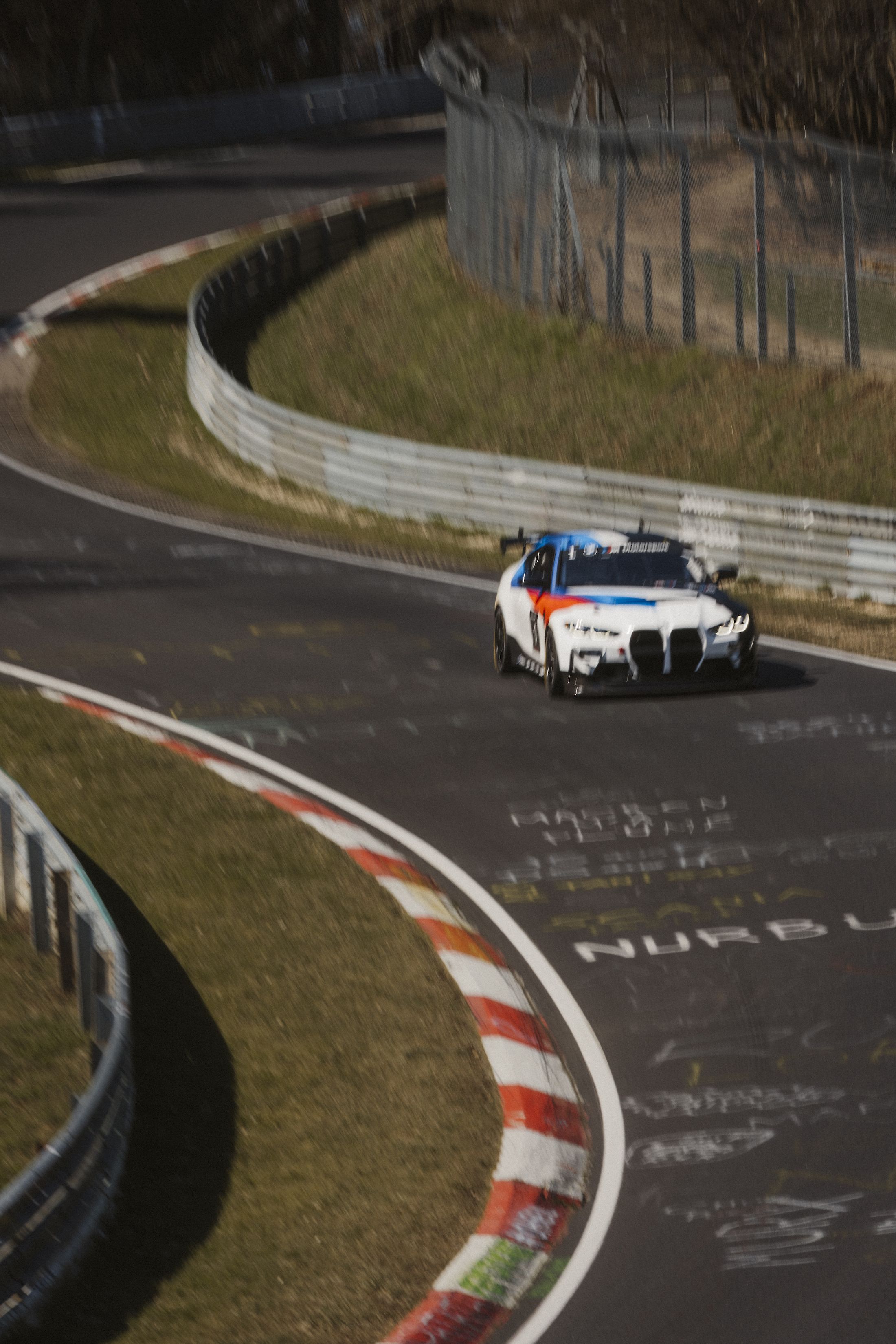 BMW Motorsport M Nurburgring Ring window body racing vinyl decal