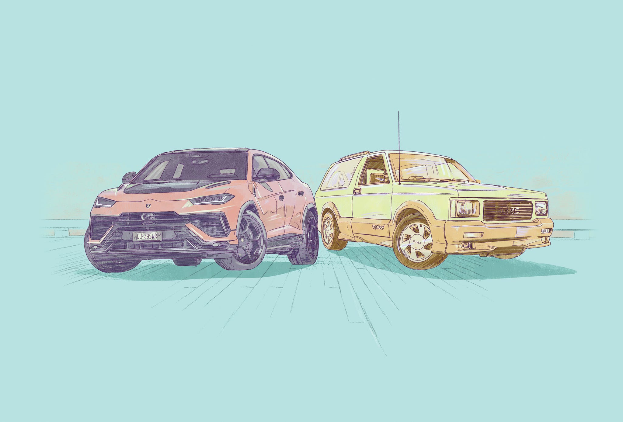 First the GMC Typhoon, and now the Lamborghini Urus