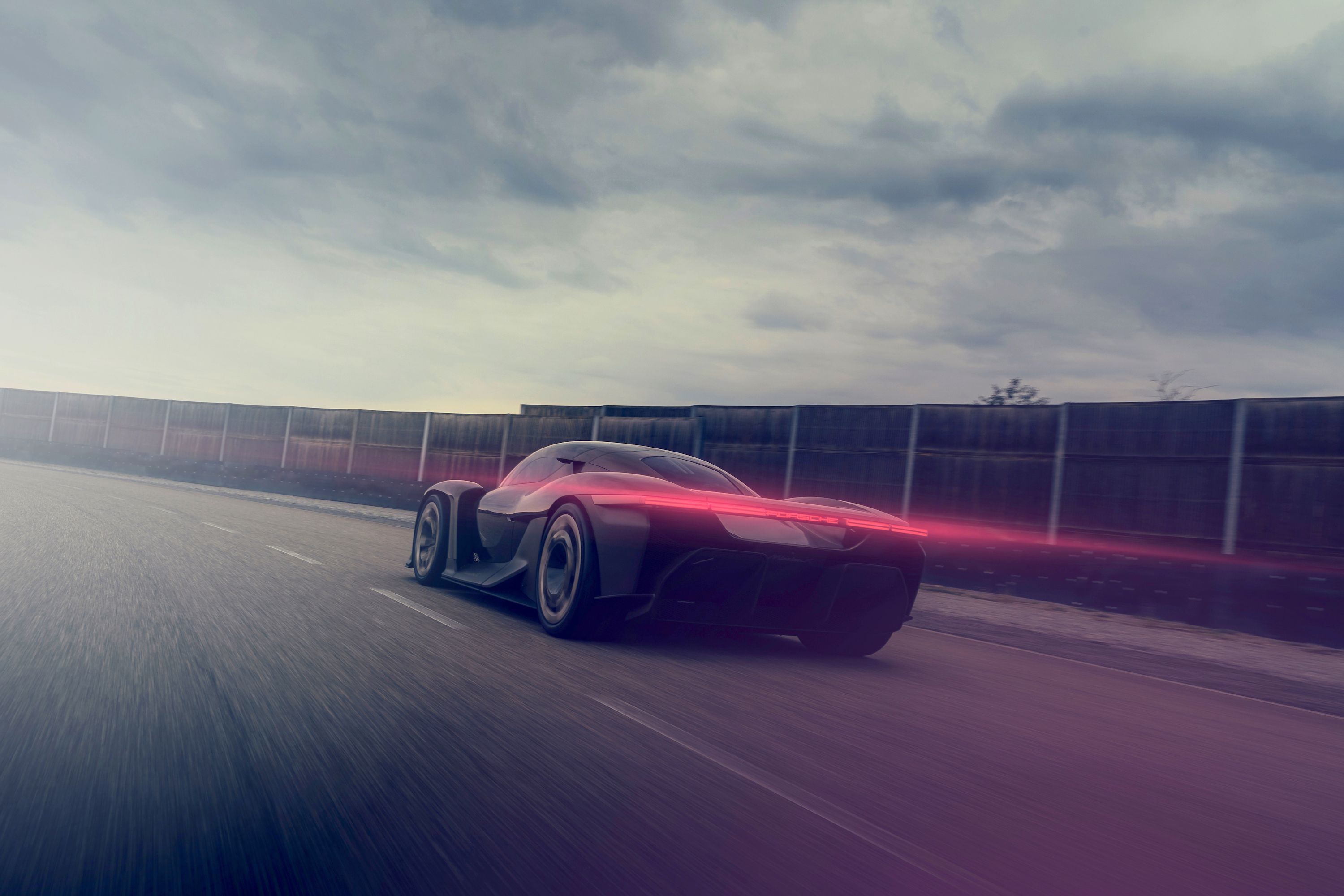 Porsche's Mission X Electric Supercar Concept Leads to a Brighter
