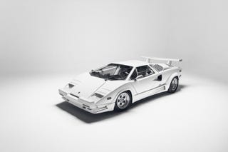 No Car Is More Emblematic of the Snow-Blind Eighties Than a White-on-White Lamborghini Countach