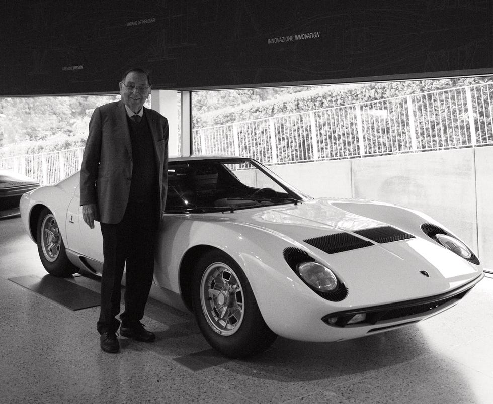 giampaolo dallara and the lamborghini miura giampaolo dallara and the lamborghini miura