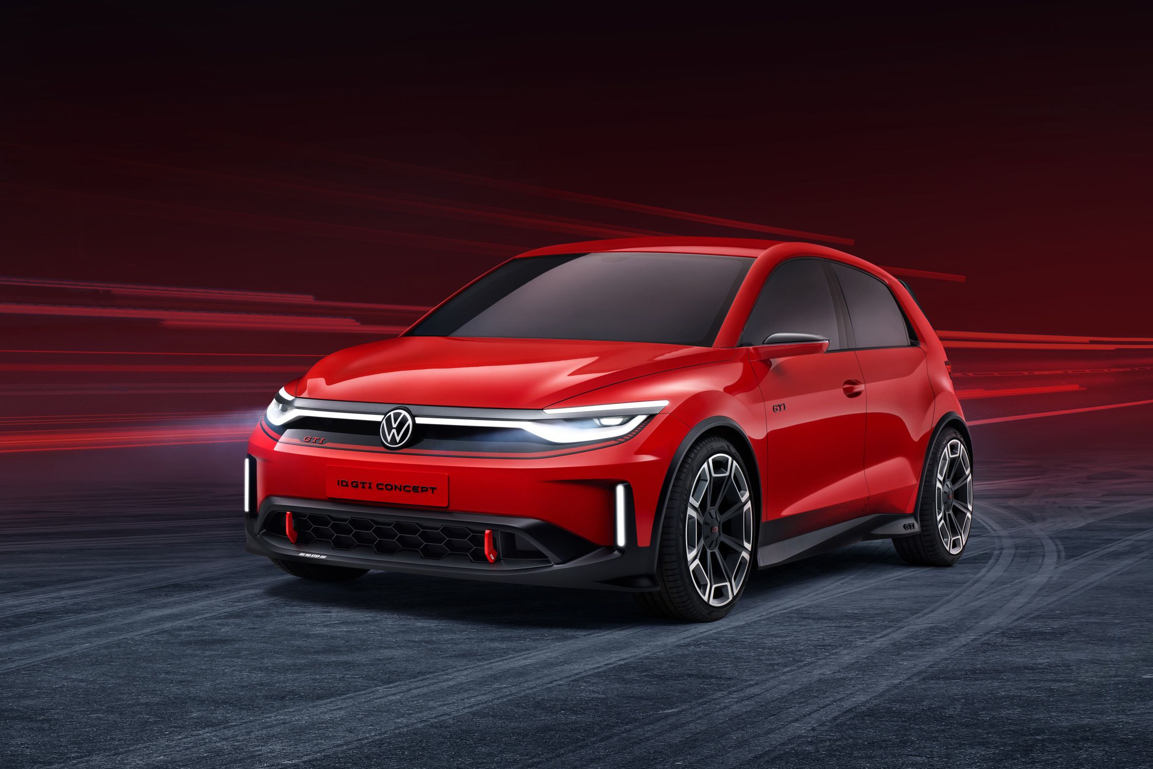 Volkswagen ID GTI electric hot hatch revealed in concept form