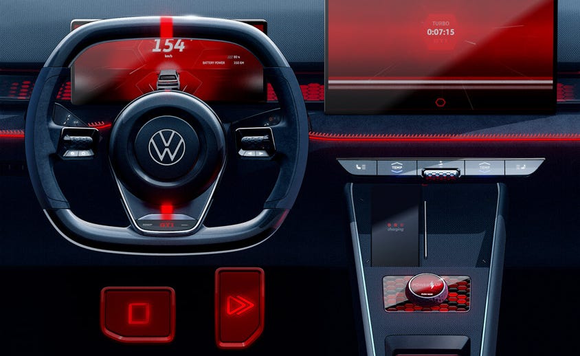Volkswagen ID.GTI interior concept volkswagen id gti interior concept