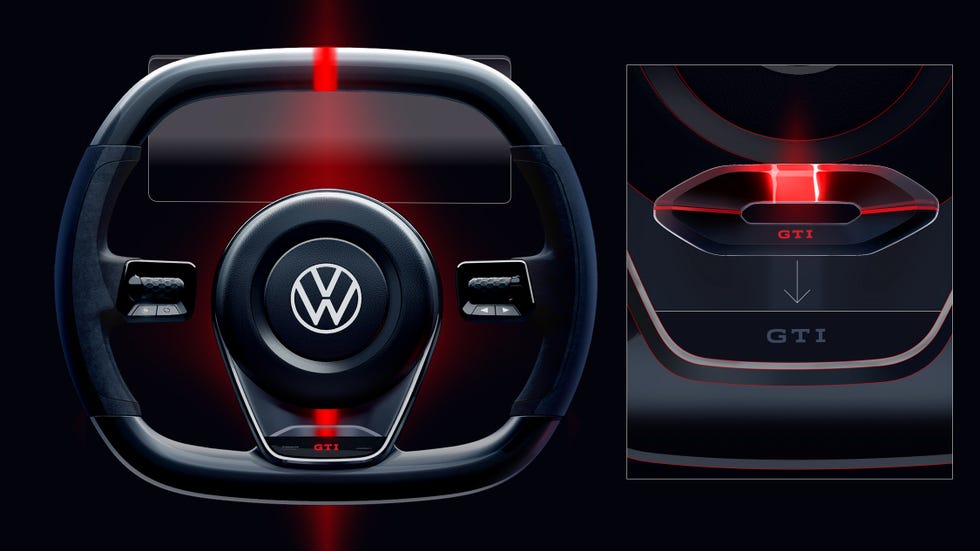 Volkswagen ID.GTI interior concept volkswagen id gti interior concept
