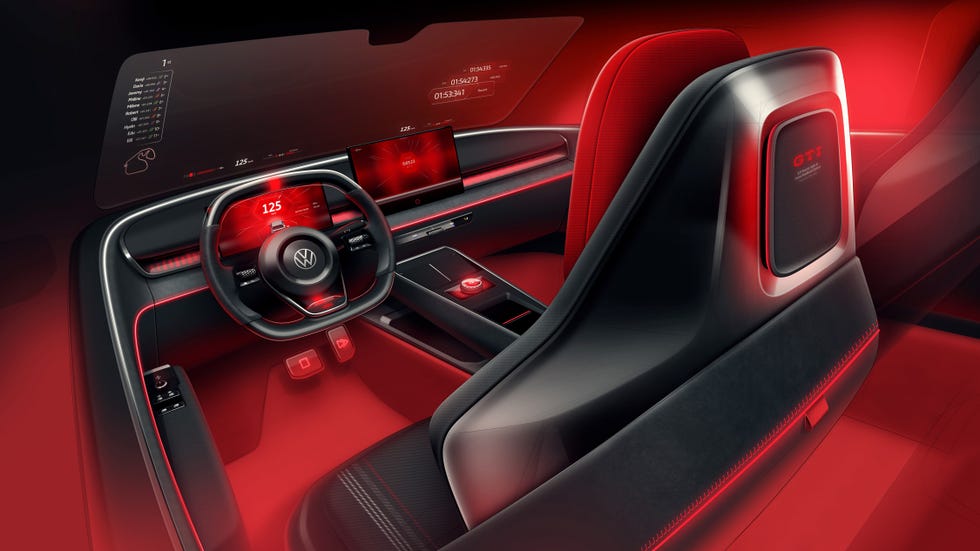 volkswagen id gti interior concept